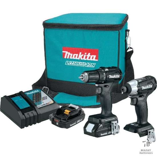 Unused Makita LCT200W (CT200RW) 18V 2pc Kit