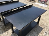 Unused 29.5in X 60in Heavy Duty Work Bench With Shelf