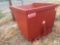 Unused Standard Duty 2 Cubic Yard Self Dumping Hopper (4,000 lb. capacity)