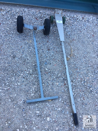 Low Profile Lever Jack & Small Trailer Dolly