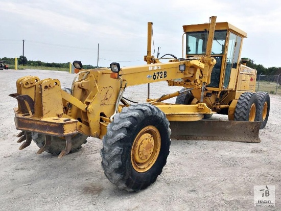 John Deere 672B AWD Motor Grader