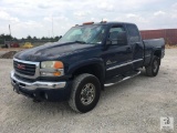 2003 GMC 2500 4X4 Ext Cab Pickup Truck