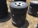 (4) 265/70R17 Wheels & Tires