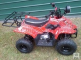 Unused 110cc ATV Full Suspension Auto Transmission, Electric Start