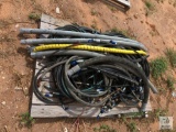 Lot of Hydraulic Hoses