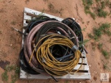 Lot of Hydraulic Hoses