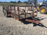 Shop Built 8'x16' T/A Utility Trailer (Bill Of Sale Only)