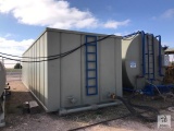 9'H x 10'W x 40'L, 500BBL Crimped Steel Water Tank [YARD 3]