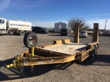 Belshe 16Ft T/A Equipment Trailer [YARD 1]