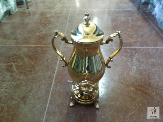 25 Cup Gold Colored Coffee Urn