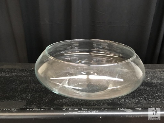 (10) Tabletop Centerpiece Fish Glass Bowl