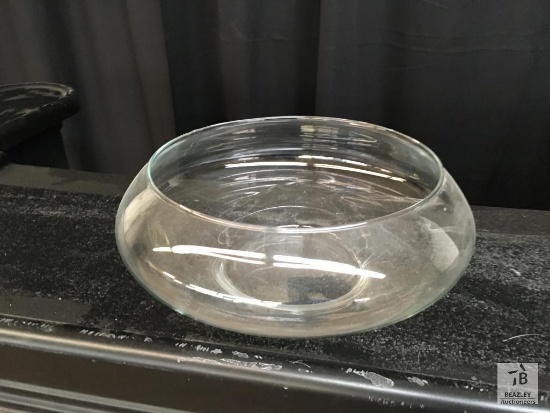 (10) Tabletop Centerpiece Fish Glass Bowl