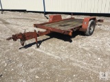 1996 Ditch Witch S5A 3 TON S/A Utility Trailer