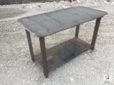 Unused Heavy Duty 30 in X 57 in Welding Shop Table