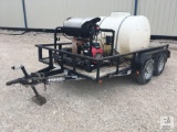 2013 Maxey 12 x 6 T/A Pressure Washer Trailer