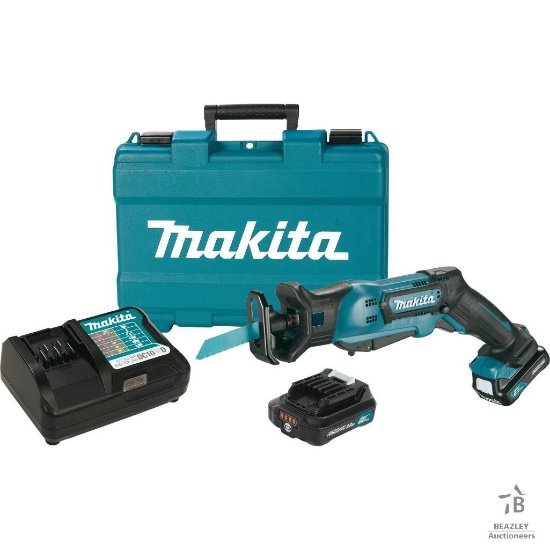 Unused Makita 12V max CXT... Cordless Recipro Saw Kit