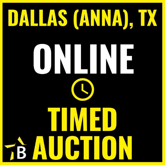 ONLINE, TIMED - Heavy Equipment & Consumer Auction