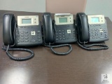 (3) Yealink T21PE2 Phones