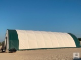PE 40ft x 80ft Dome Shelter