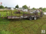 20 ft x 6.5 ft Utility Trailer