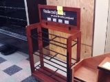 Wood Display Merchandiser