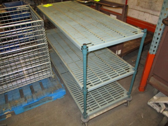 Floral Stock Cart on Casters