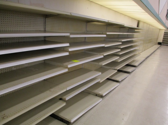 18 Sections Of 4' Shelving