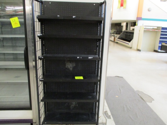 Black Rack With Shelf