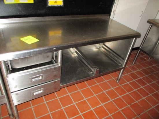 6' Stainless Steel Table