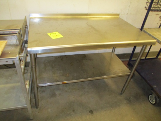 4' Stainless Steel Table