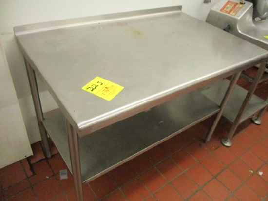 4' Stainless Steel Table