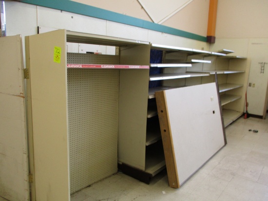 6 Sections of 4' Shelving