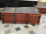 3 - Wooden Display Boxes