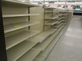 19 Sections of Dbl Sided Shelving