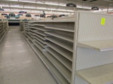 19 Sections 4' Dbl Sided Shelving
