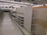 19 Sections 4' Dbl Sided Shelving