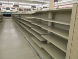 19 Sections 4' Dbl Sided Shelving