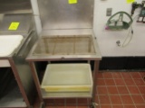 Donut Glaze Table With Casters