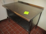 4' Stainless Steel Table