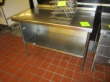 4' SS Table
