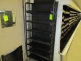 Black Rack With Shelves