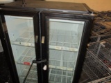 True 2 Glass Door Drink Merchandiser