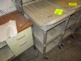 Rubber Made Cart With Wheels