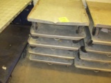 5 Aluminum Meat Dollies