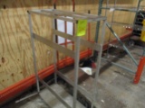 Alum Cart on Wheels