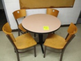 Table & 4 Chairs