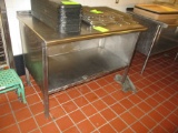 4' SS Table