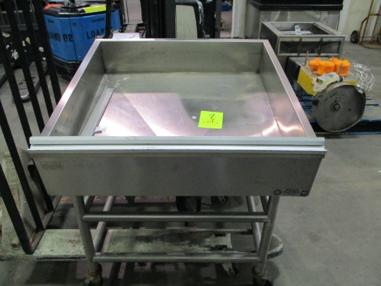 Atlantic Stainless Steel Food Bar on Casters