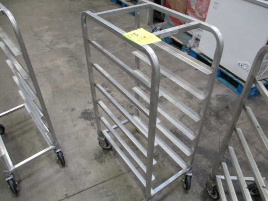 National Cart Co Aluminum Tray Cart
