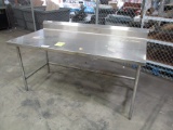 6' Stainless Steel Table